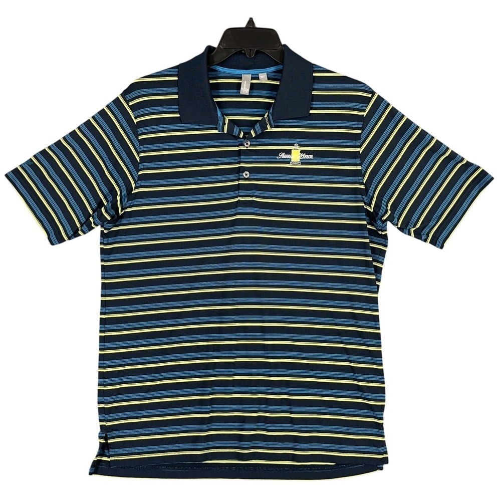 Savannah Harbor Country Club Ashworth Polo Shirt Mens L Golf Performance Resort